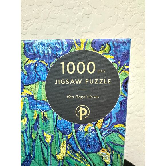 PAPERBLANKS | Van Gogh’s Irises 1000 Piece Jigsaw Puzzle Getty Museum Art - Picture 2 of 4